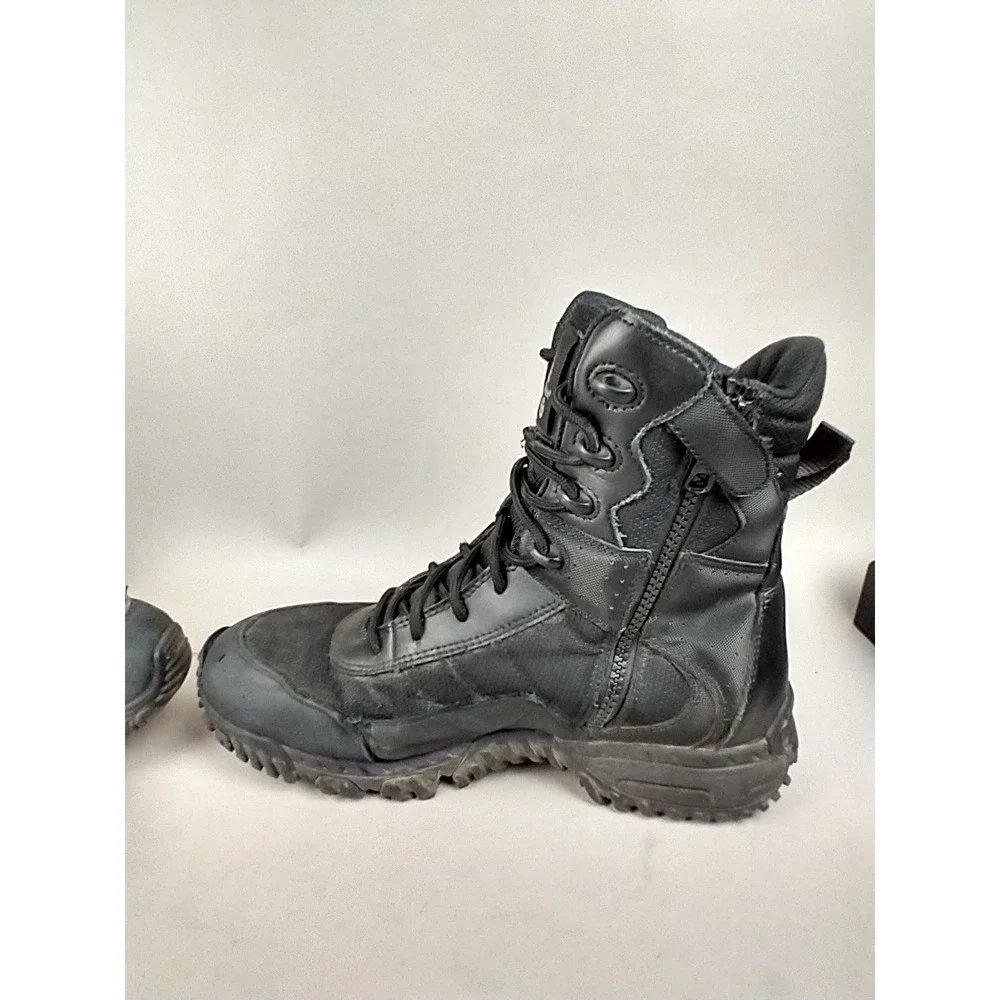 Altama Vengeance SR 8 Side Zip Tactical Boots Black Mens 9.5 305301 Duty Shoes